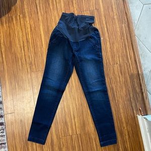 Maternity jeans cropped